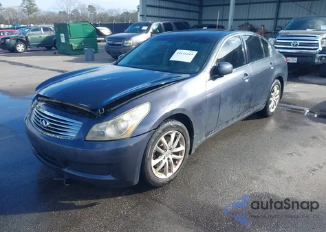 2007 Infiniti G35X z USA, uszkodzony, nr VIN JNKBV61F47M801516